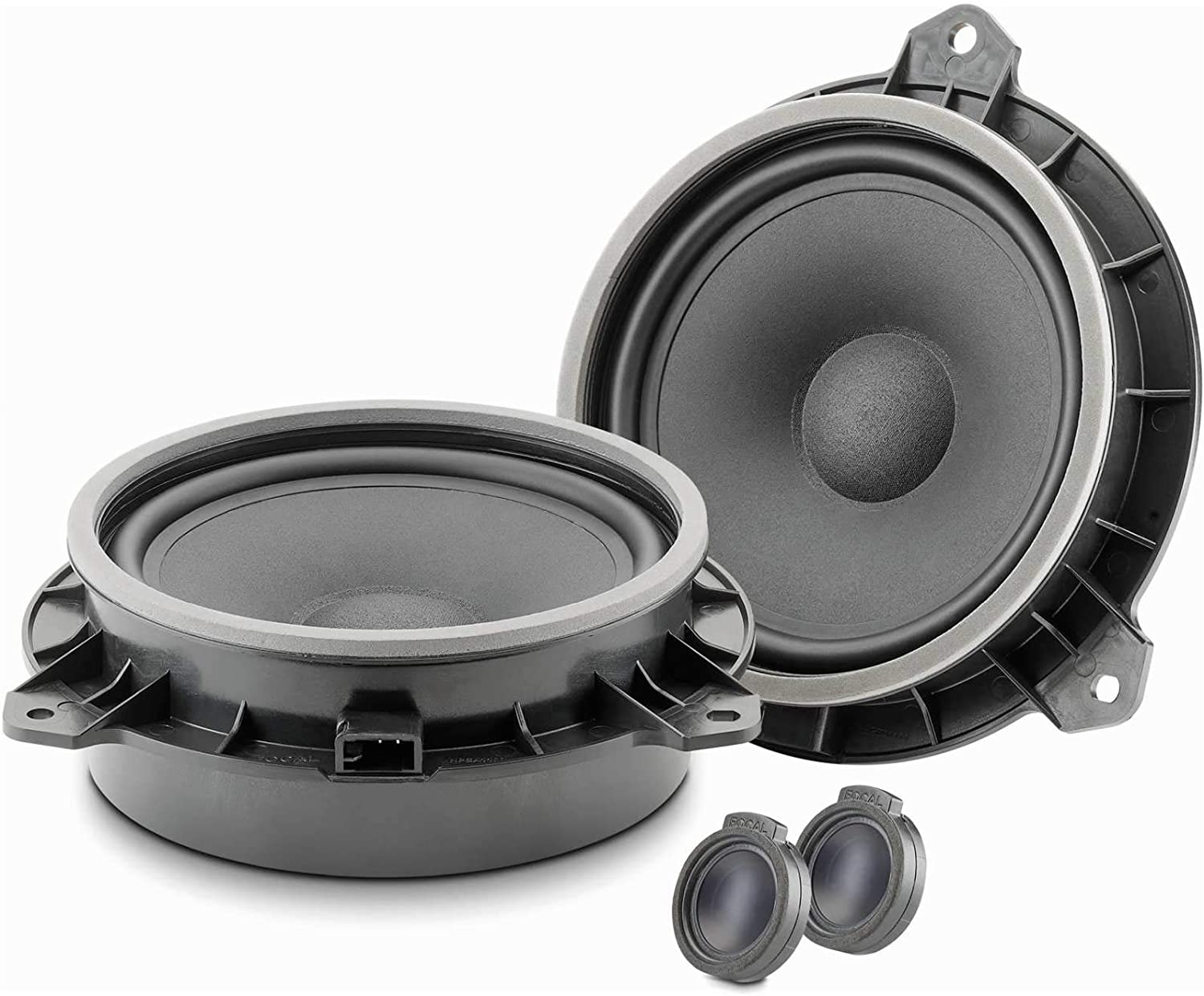 Focal ISTOY165 Integration Series 2-Way 6.5" Component Speaker Kit for Select Toyota Vehicles-Car Toys