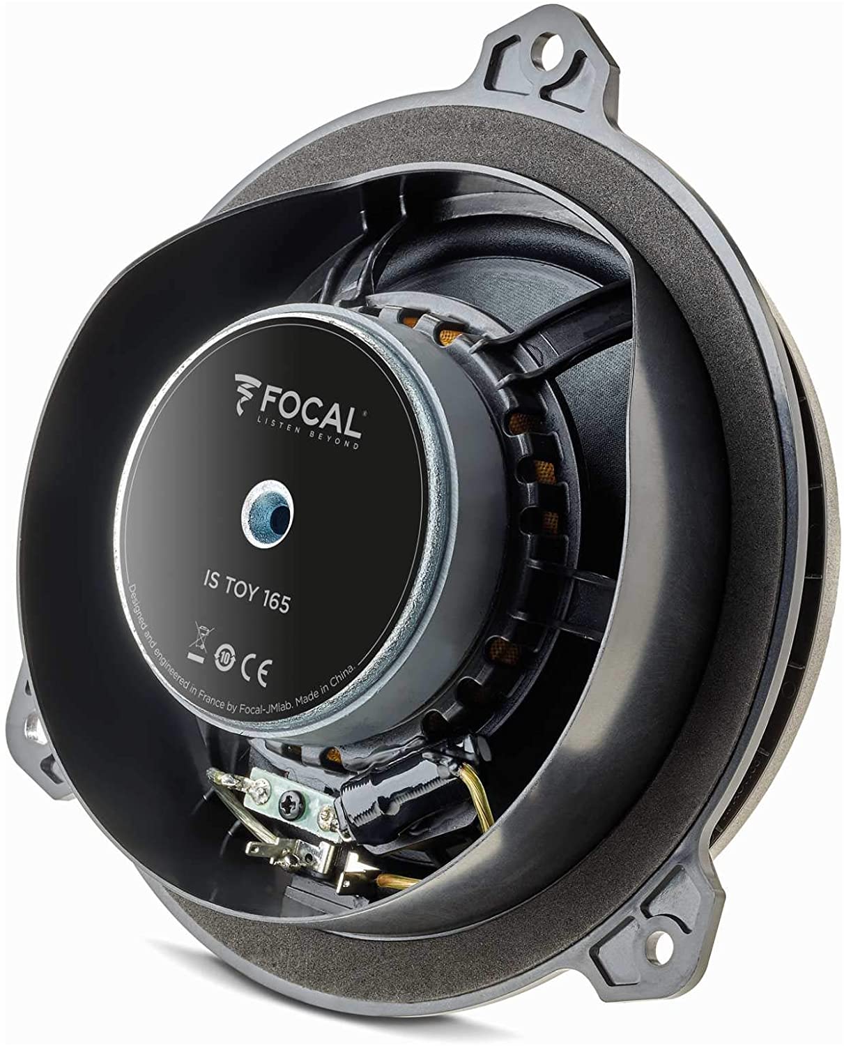 Focal ISTOY165 Integration Series 2-Way 6.5" Component Speaker Kit for Select Toyota Vehicles-Car Toys