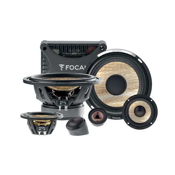 Focal PS 165 F3E 3-WAY Component Speaker Kit-Car Toys