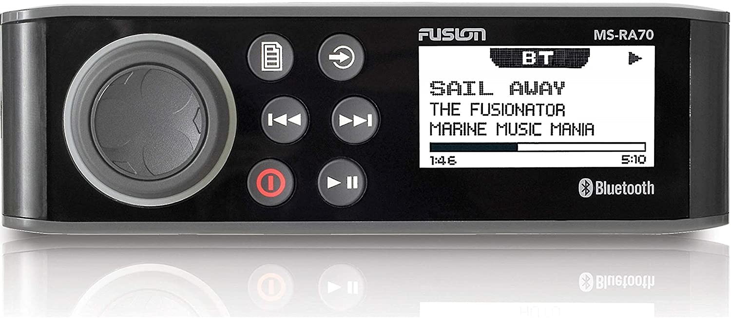 Fusion MS-RA70 Marine Stereo, Bluetooth 2-Zone Boat Radio, IPX6 Water Resistant-Car Toys