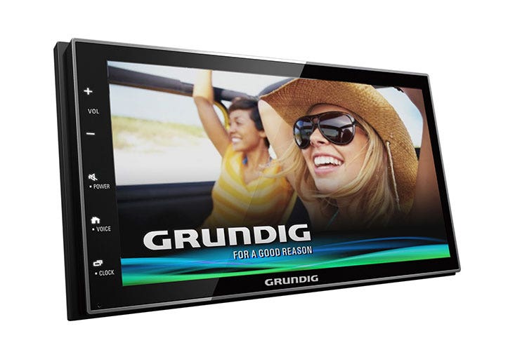 Grundig GX-3800 6.8 Receiver with Carplay and Android Auto-Car Toys