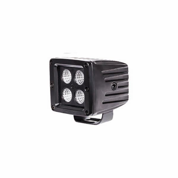 Heise HE-BCL2 3 INCH 4 LED CUBE FLOOD LIGHT (BLACKOUT SERIES)-Car Toys