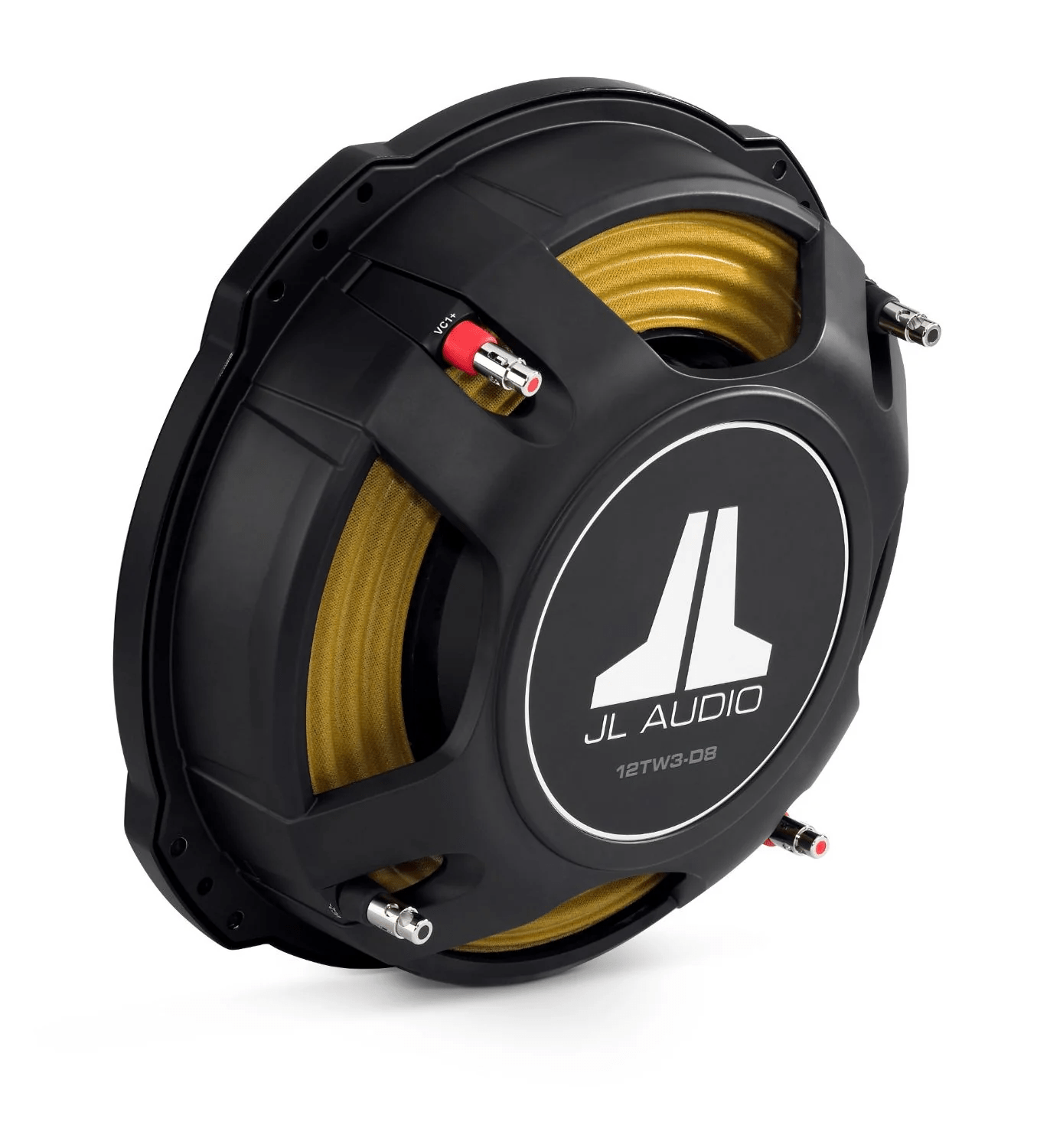 JL Audio 12TW3-D8 12" Thin-Line Dual Voice Coil Subwoofer - 8 Ohm-Car Toys