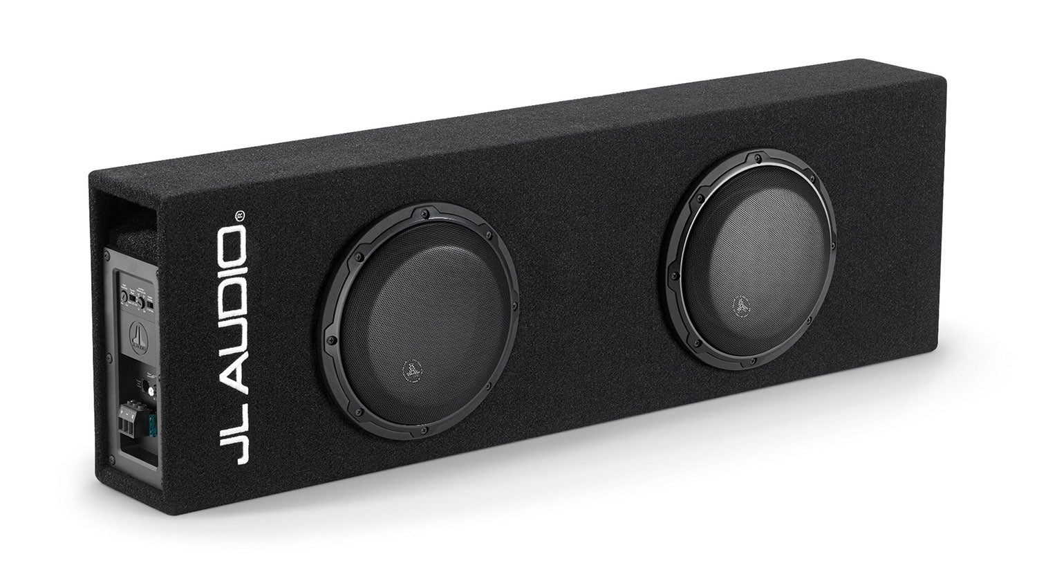 JL Audio ACP208LG-W3v3 Dual 8W3v3 Powered MicroSub+™ with DCD™ Amplifier-Car Toys