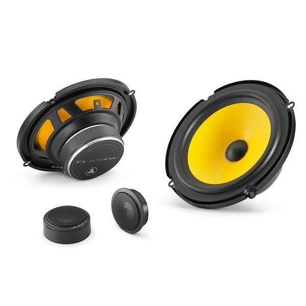 JL Audio C1-650 6.5 Inch 2-Way Component Speaker System-Car Toys