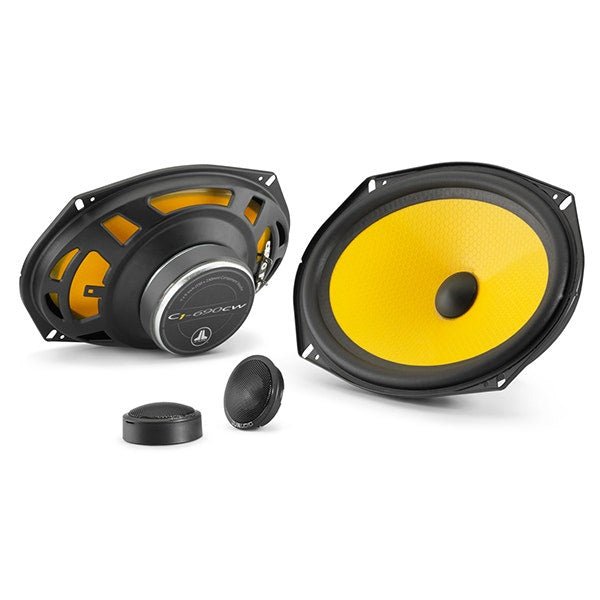 JL Audio C1-690 6x9 Inch 2-Way Component Speaker System-Car Toys