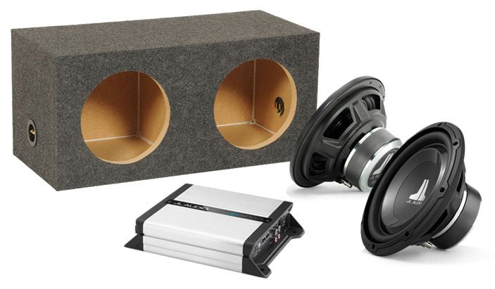 JL Audio Dual 10" Subwoofer Bass Package - PPJLA15-Car Toys