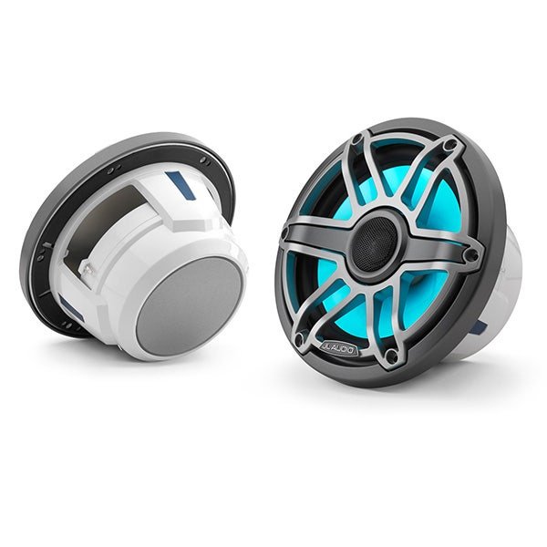 JL Audio M6-770X-S-GmTi-i 7.7-inch (196 mm) Marine Coaxial Speakers-Car Toys