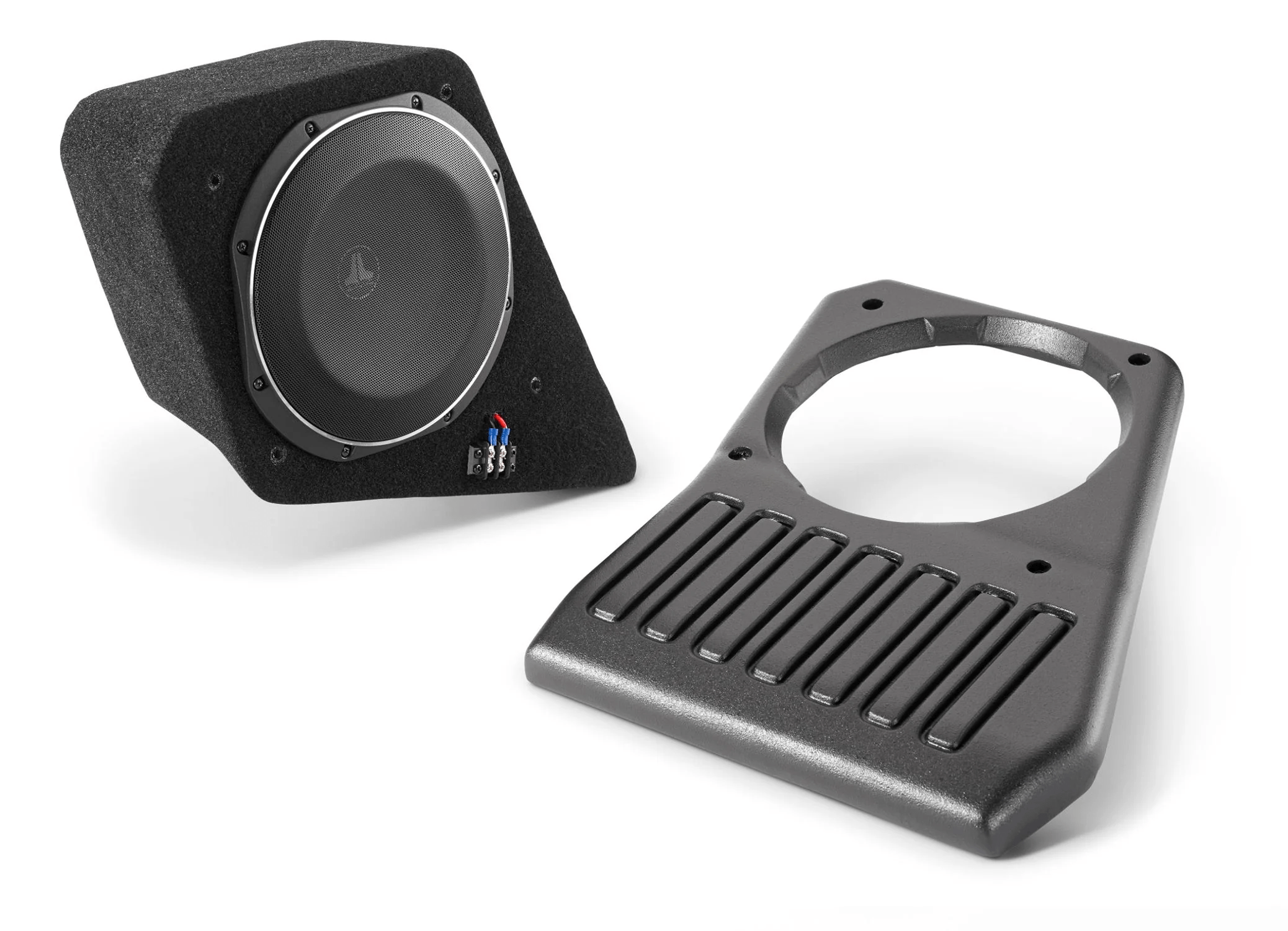 JL Audio SB-J-JL4DDRV/10TW1-2 Stealthbox for 2018-Up Jeep Wrangler Unlimited - 2 Ω-Car Toys