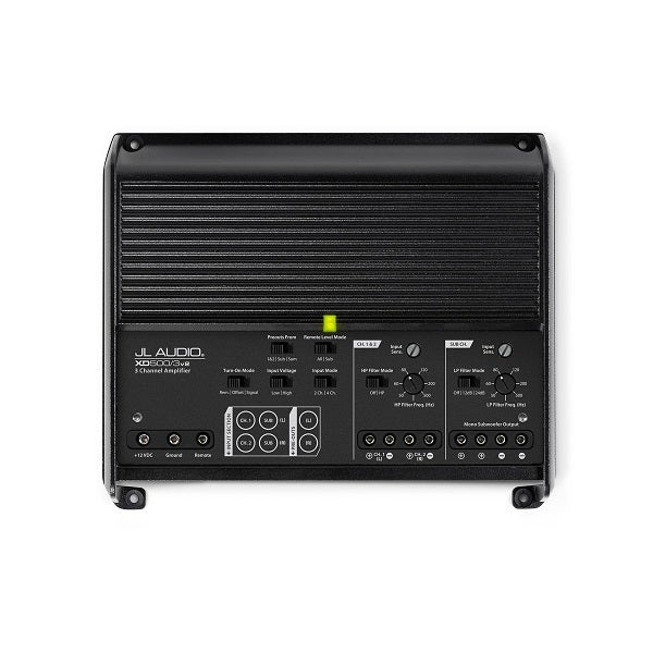 JL Audio XD500/3v2 3 Channel Class D Amplifier-Car Toys