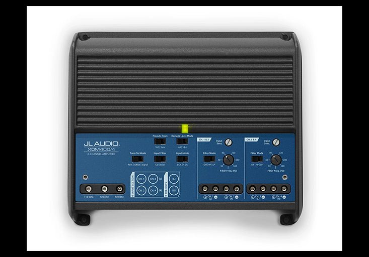 JL Audio XDM400/4 4-Channel Car/Marine Amplifier - 400 Watts-Car Toys