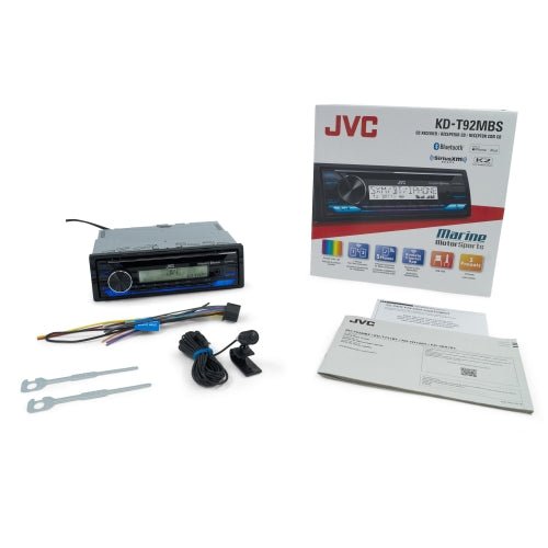 JVC KD-T92MBS Marine Powersport CD Audio Receiver 50W x 4 Bluetooth/USB/DSP-Car Toys