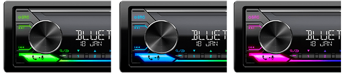 JVC KD-TD91BTS Bluetooth USB Stereo Receiver, CD/DVD Player, 1-DIN Car Head Unit-Car Toys