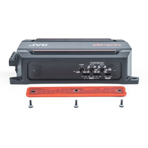 JVC KS-DR2104DBT Marine Powersport 4-Ch Amplifier w/Bluetooth Controller 50W x 4-Car Toys