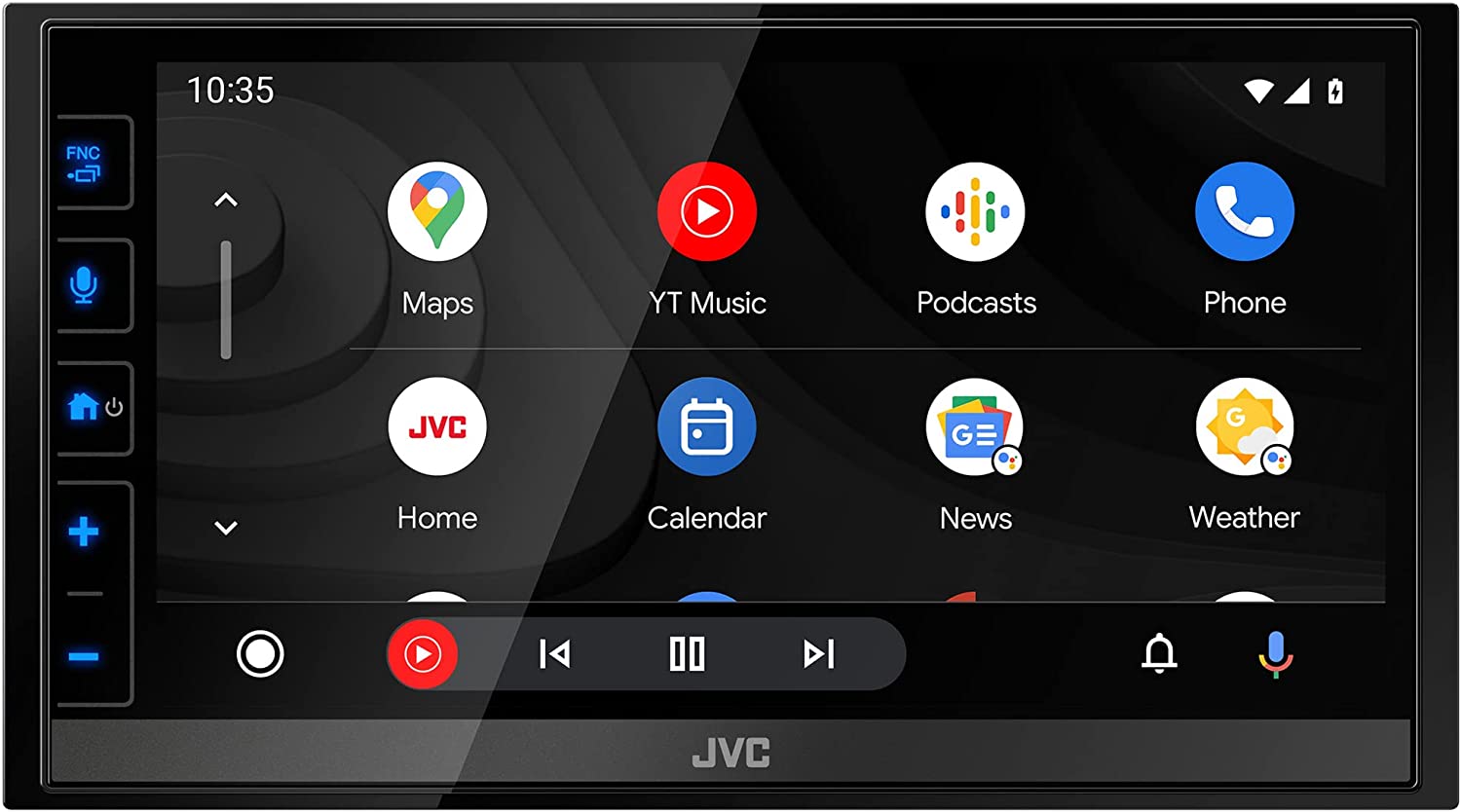 JVC KW-M785BW 2-DIN Car Stereo, Wireless Apple CarPlay/AA, Maestro & SXM Ready-Car Toys