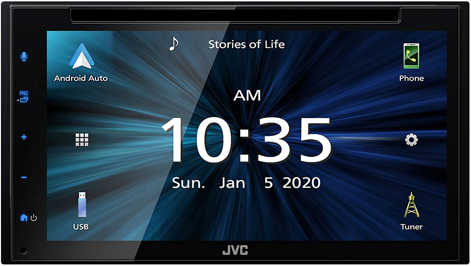 JVC KW-V66BT 6.8" Car Stereo Receiver, Apple CarPlay, AndroidAuto SiriusXM Ready-Car Toys