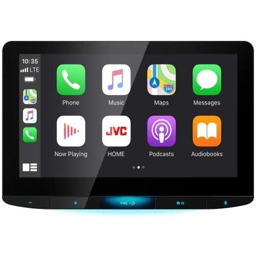 JVC KW-Z1000W 10.1" Floating Screen Car Stereo Receiver Apple CarPlay/Android A.-Car Toys