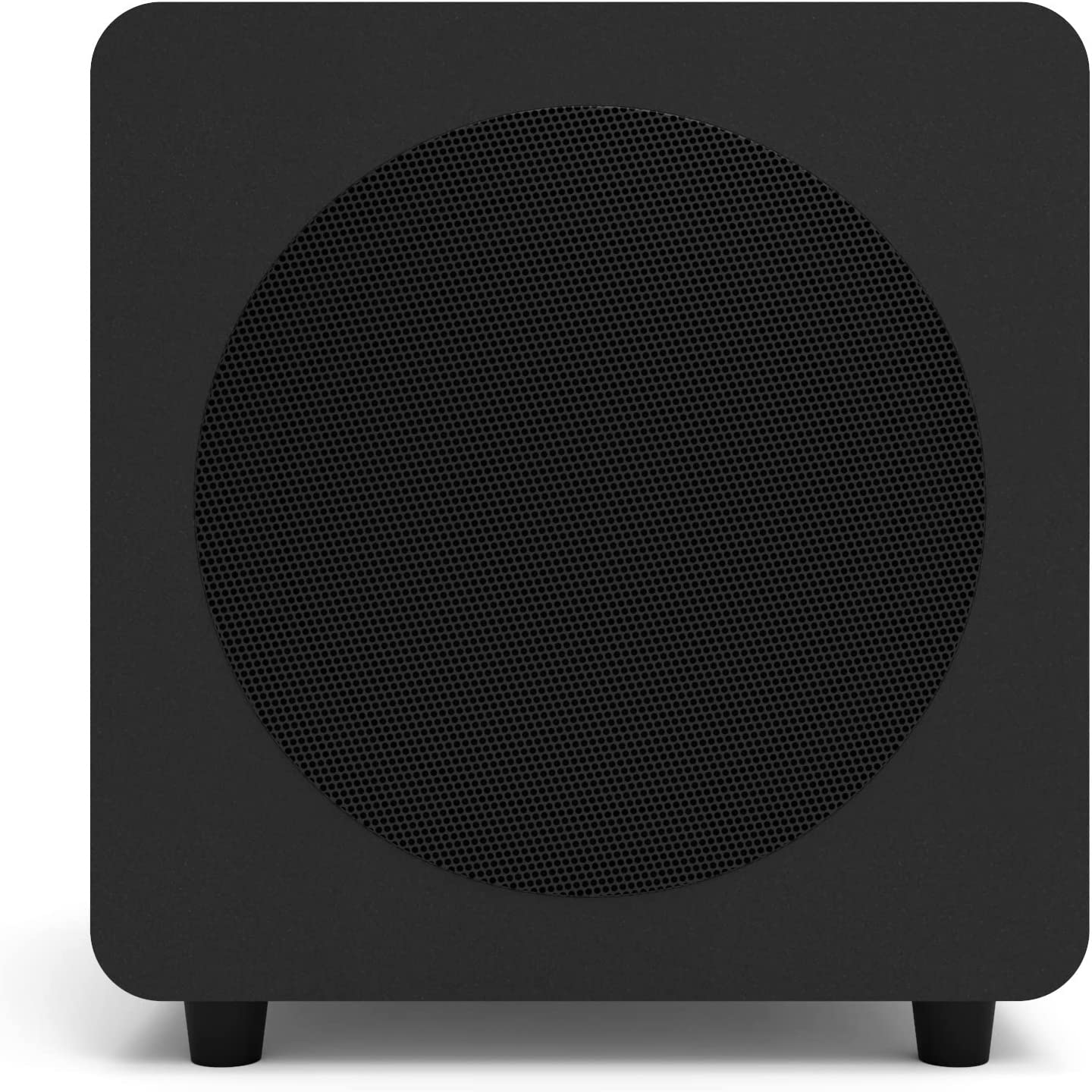 Kanto SUB8VMB Powered Sealed 8" Floor/Tabletop Home Audio Subwoofer, 300W, Black-Car Toys