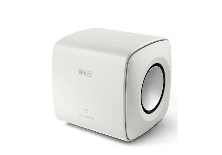 KEF KC62 1000 Watt Subwooofer - White-Car Toys