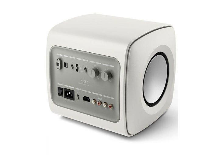 KEF KC62 1000 Watt Subwooofer - White-Car Toys