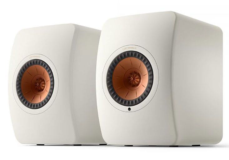 KEF LS50 Wireless II HiFi Speaker Pair - White-Car Toys