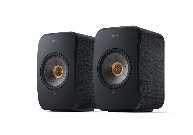 KEF LSX II Bookshelf Speaker Pair - Black-Car Toys