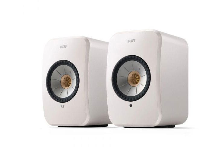 KEF LSX II Bookshelf Speaker Pair - White-Car Toys