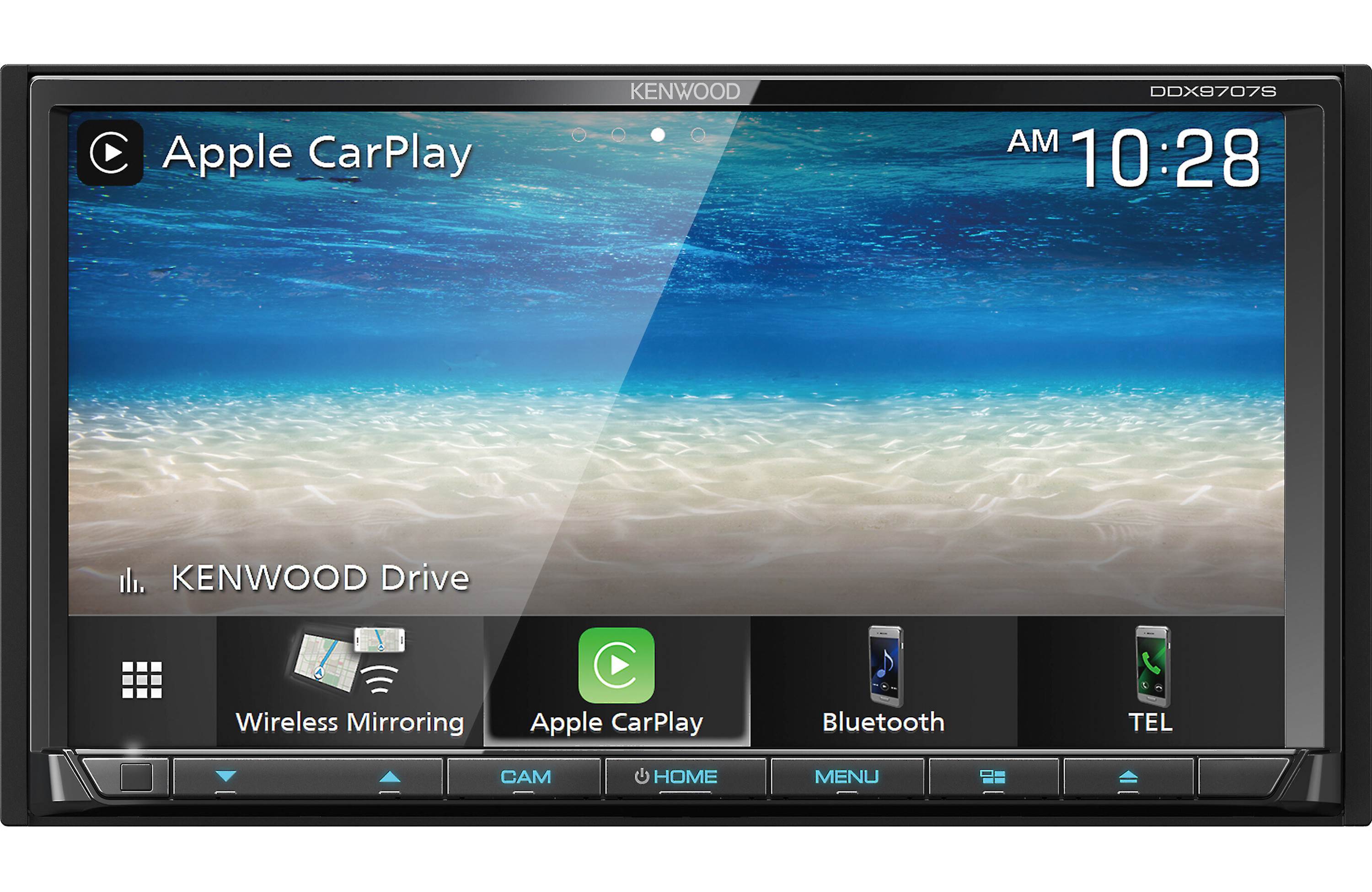 Kenwood DDX9707S 6.95" DVD Receiver with Wireless Apple CarPlay/Android-Car Toys