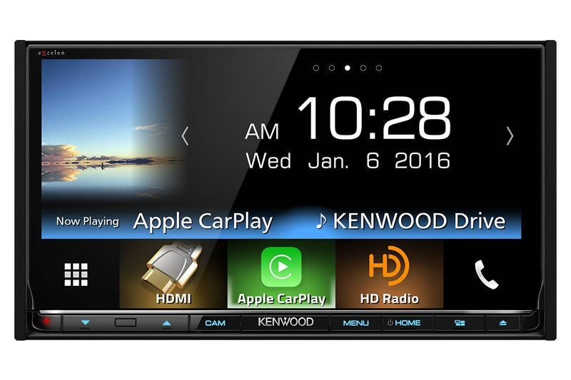 Kenwood DDX9903S AV Receiver with Apple CarPlay and Android Auto (Certified Refurbished) - Open Box-Car Toys