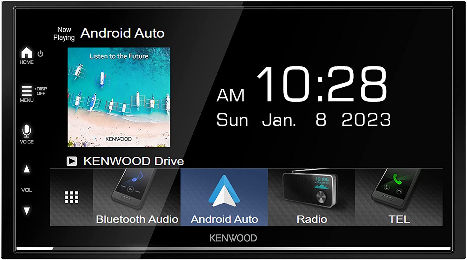 Kenwood DMX7709S 6.8" Media Receiver with Apple CarPlay and Android Auto-Car Toys