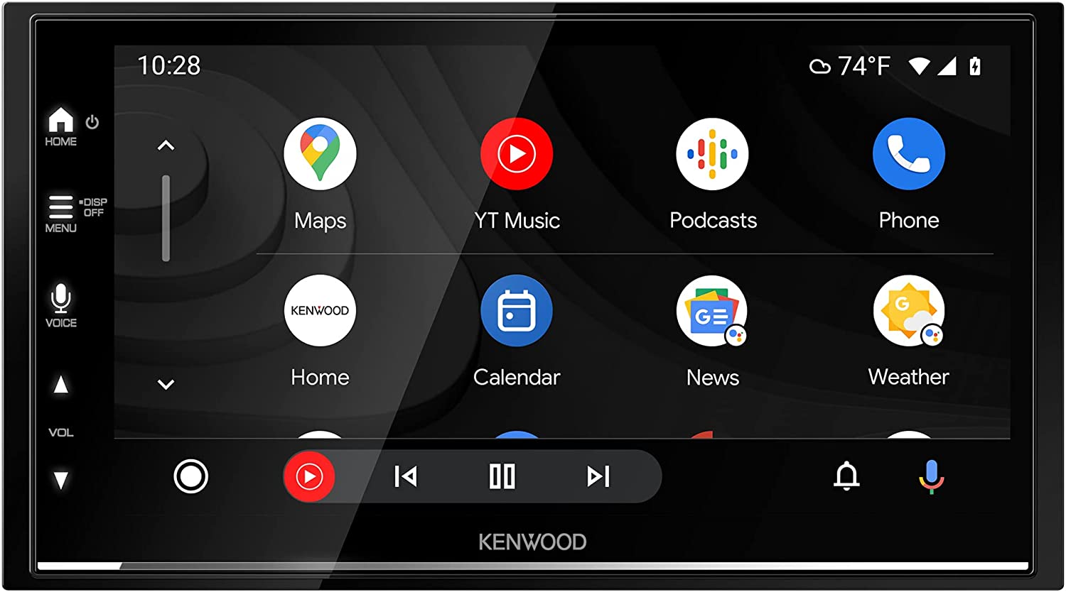 Kenwood DMX7709S 6.8" Media Receiver with Apple CarPlay and Android Auto-Car Toys