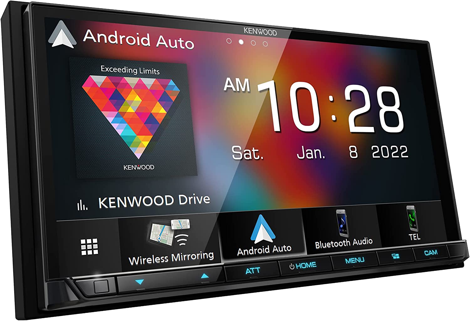 Kenwood DMX9708S 6.95" Media Receiver with Wireless Apple CarPlay and Android Auto-Car Toys