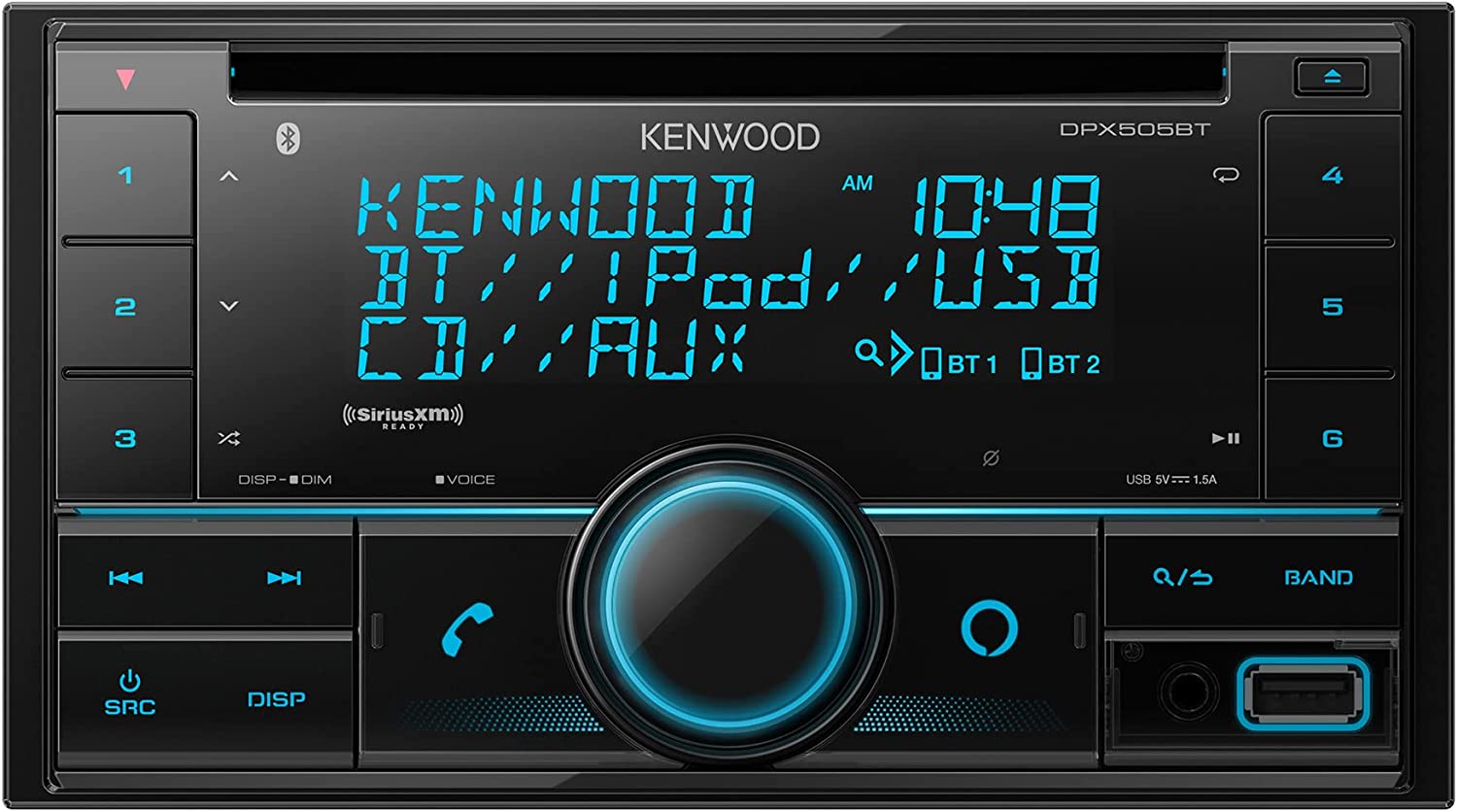 kenwood-dpx505bt-2-din-bluetooth-cd-car-stereo-alexa-siriusxm-ready-radio-544883