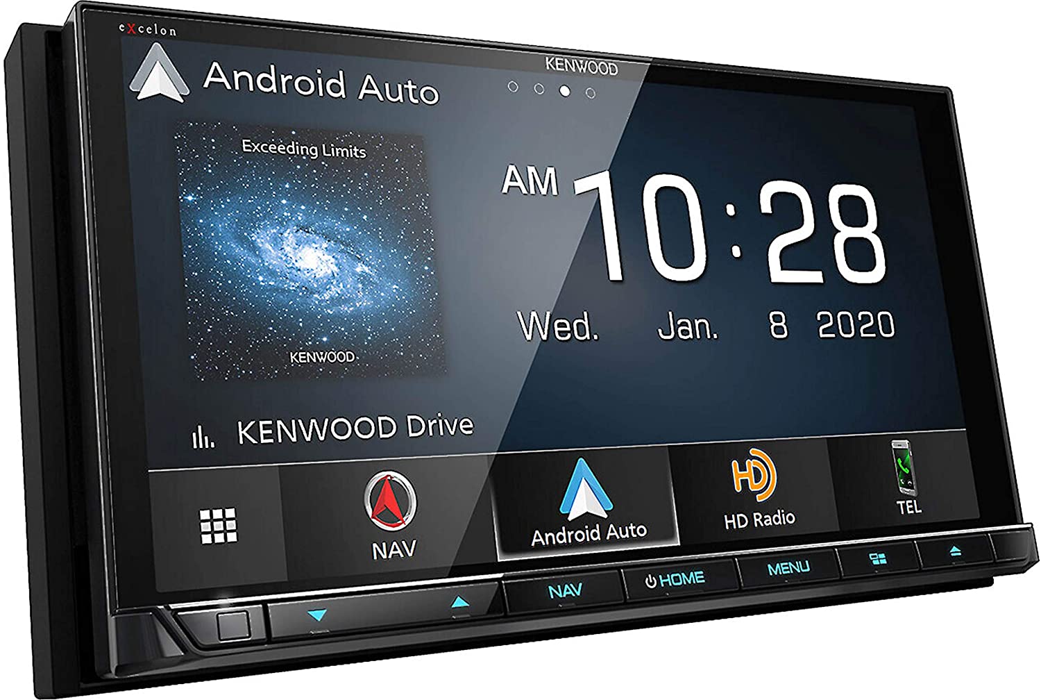 Kenwood eXcelon DNX997XR 6.8" DVD Car Stereo w Maps, Apple CarPlay, Android Auto-Car Toys