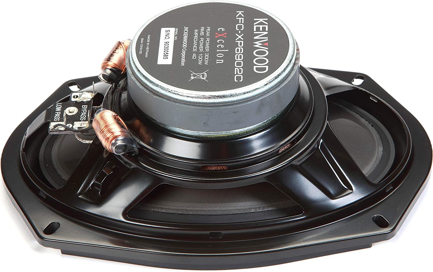 Kenwood eXcelon KFC-XP6902C 6x9" + 2 3/4" Direct Fit Component Speaker System-Car Toys