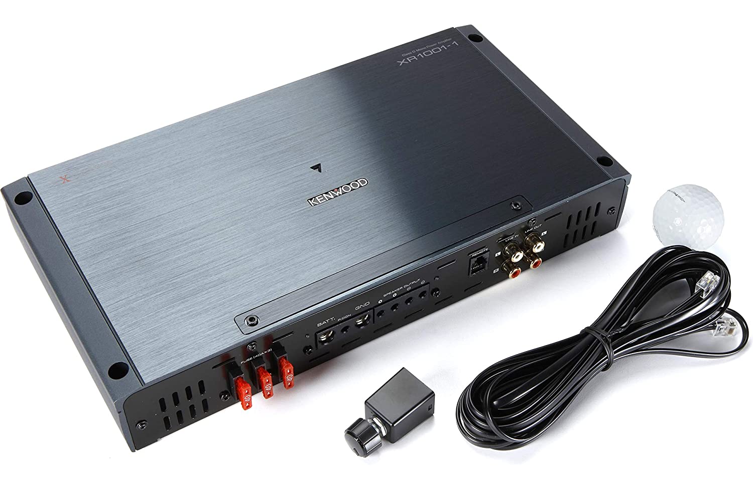 Kenwood eXcelon XR1001-1 Reference Series Class D Mono Amplifier-Car Toys