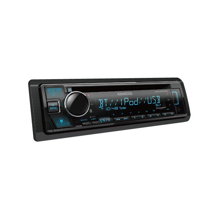 Kenwood KDC-BT378U CD Receiver with Built-In Bluetooth (Certified Refurbished)-Car Toys