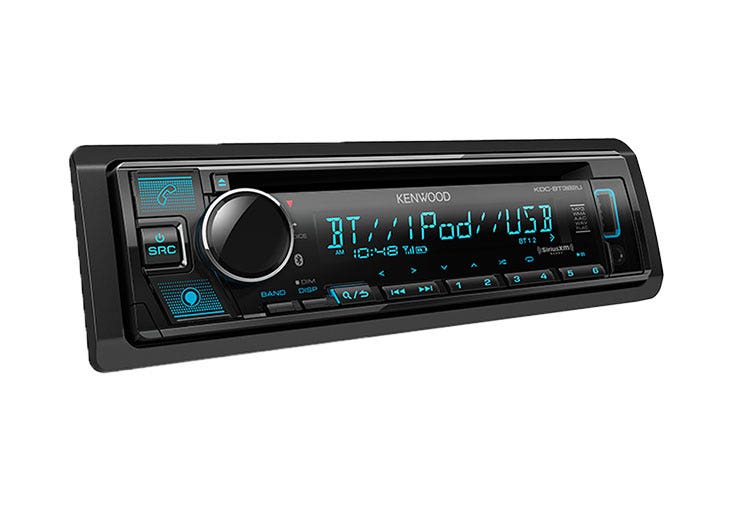 Kenwood KDC-BT382U CD Receiver with Alexa and Bluetooth-Car Toys