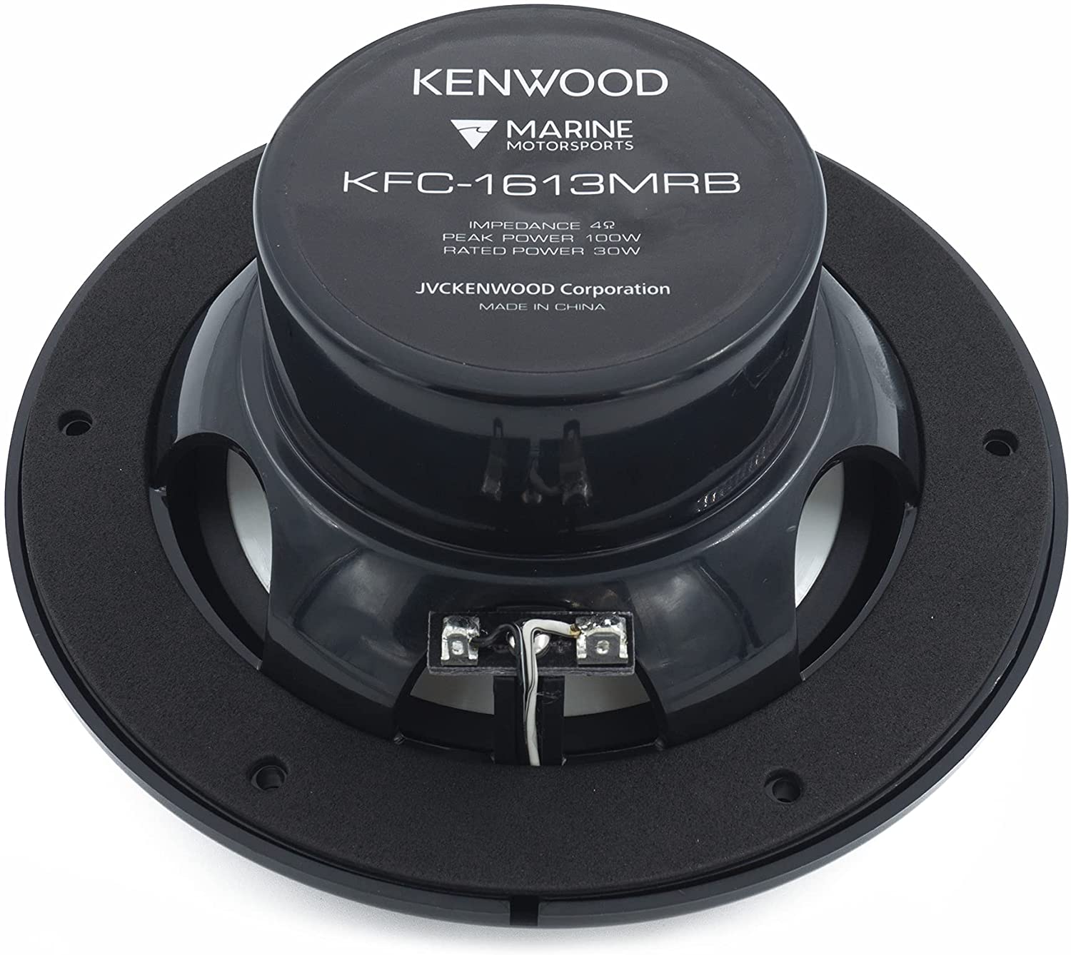 Kenwood KFC-1613MRW 6-1/2" Marine/Motorsports 2-Way Speakers-Car Toys