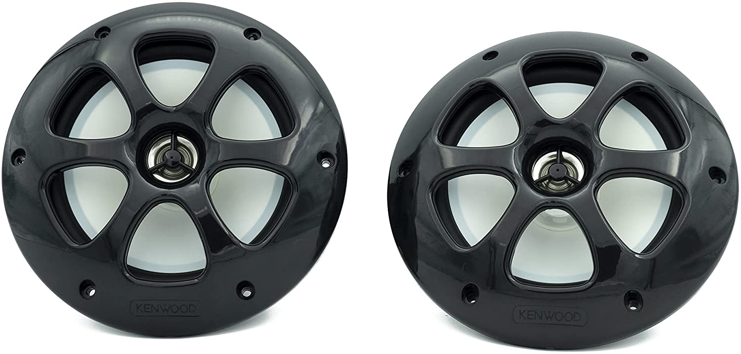 Kenwood KFC-1613MRW 6-1/2" Marine/Motorsports 2-Way Speakers-Car Toys