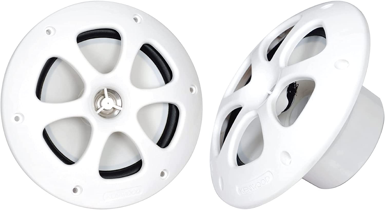 Kenwood KFC-1613MRW 6.5" Marine/Powersports Speakers - White-Car Toys