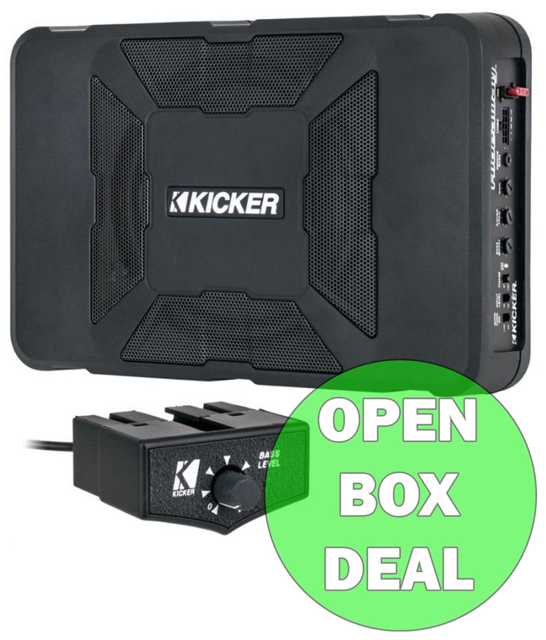 Kicker 11HS8 Hideaway 8" Compact Powered Subwoofer - Open Box-Car Toys