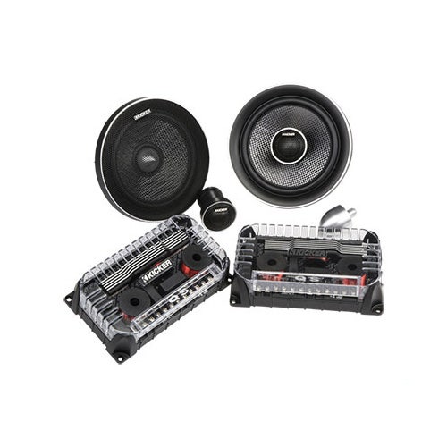 Kicker 41QSS674 6.75 inch Component Speaker System-Car Toys