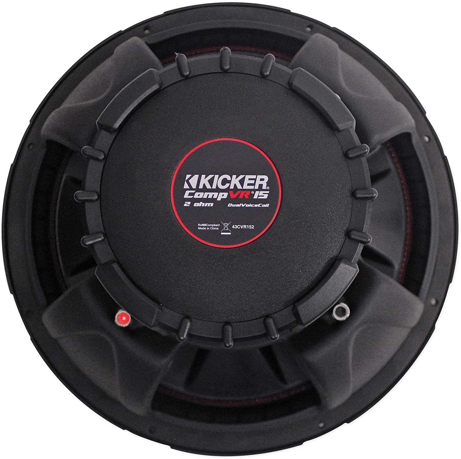 Kicker 43CVR152 15" CompVR Dual Voice Coil Subwoofer - 2 Ohm-Car Toys