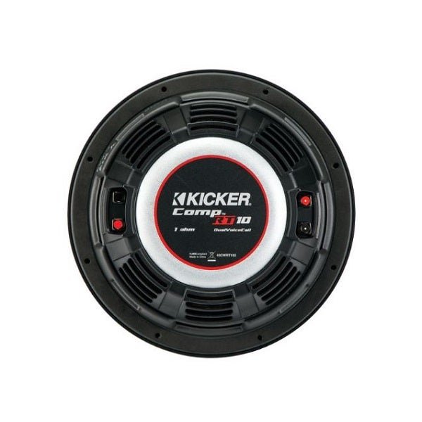 Kicker 43CWRT101 CompRT Series 10 Inch Subwoofer Dual 1 Ohm-Car Toys