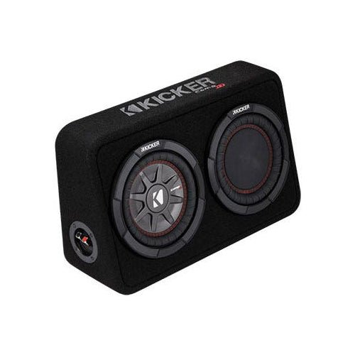 Kicker 43TCWRT82 8 Inch CompRT Loaded Subwoofer Enclosure-Car Toys