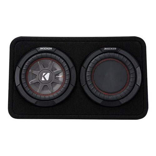 Kicker 43TCWRT82 8 Inch CompRT Loaded Subwoofer Enclosure-Car Toys