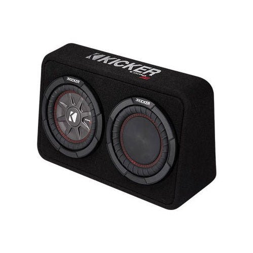 Kicker 43TCWRT82 8 Inch CompRT Loaded Subwoofer Enclosure-Car Toys