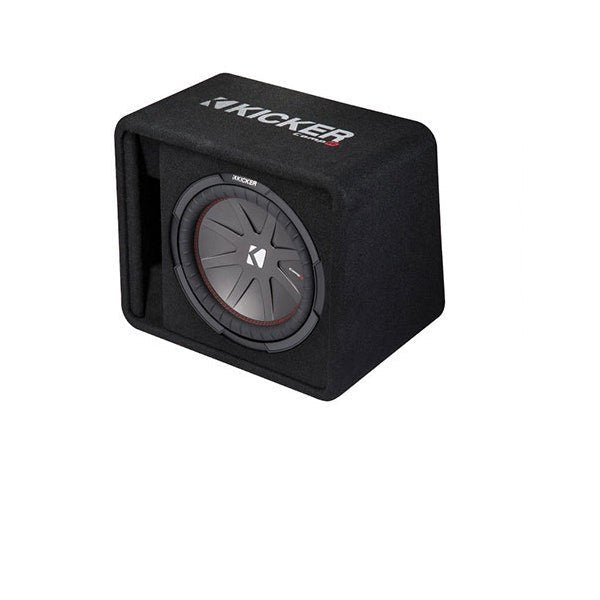 Kicker 43VCWR122 COMPR Loaded 12 Inch 2-ohm Sub Enclosure-Car Toys