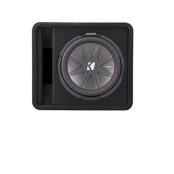 Kicker 43VCWR122 COMPR Loaded 12 Inch 2-ohm Sub Enclosure-Car Toys